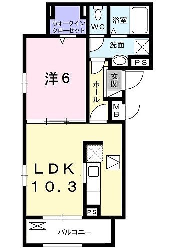 3階の間取り図
