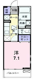 2階の間取り図