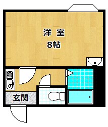 3階の間取り図