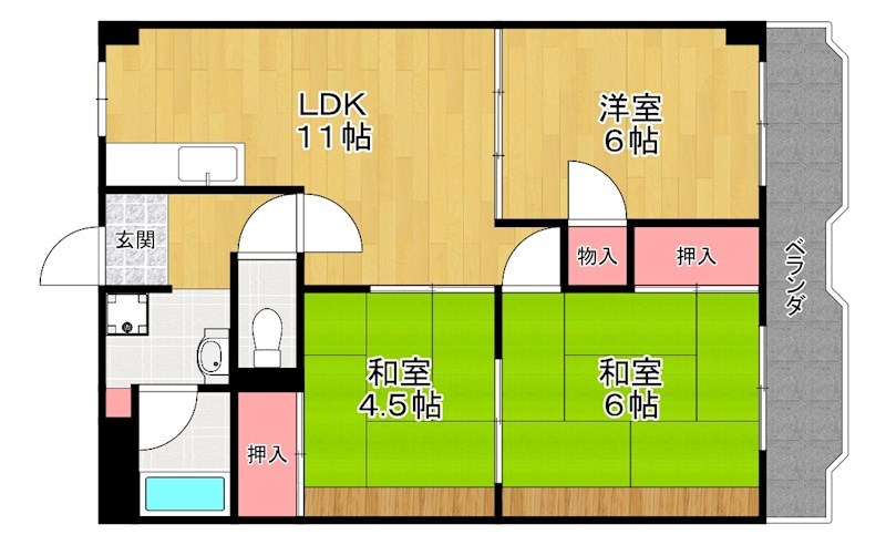 間取図