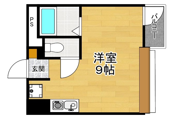 4階の間取り図