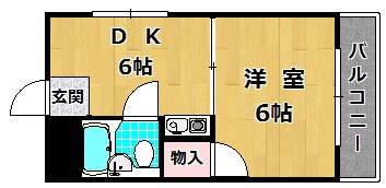 4階の間取り図