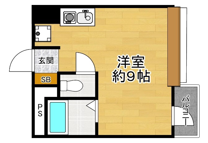 2階の間取り図