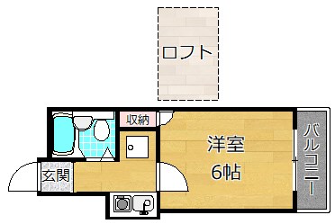 1階の間取り図