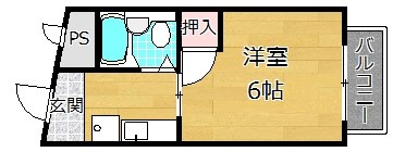 4階の間取り図