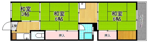 4階の間取り図