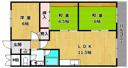 間取図