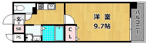 5階の間取り図