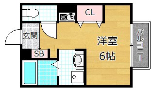 1階の間取り図