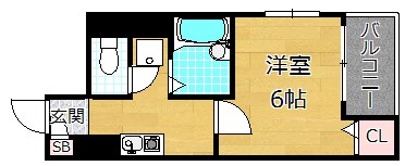 3階の間取り図