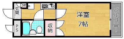 3階の間取り図