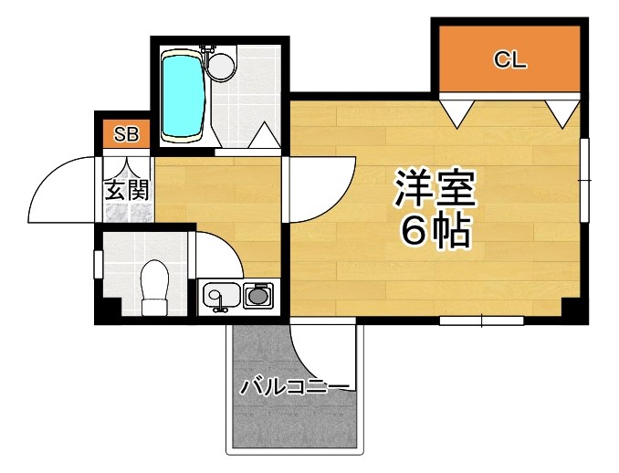 3階の間取り図