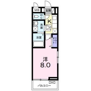 3階の間取り図