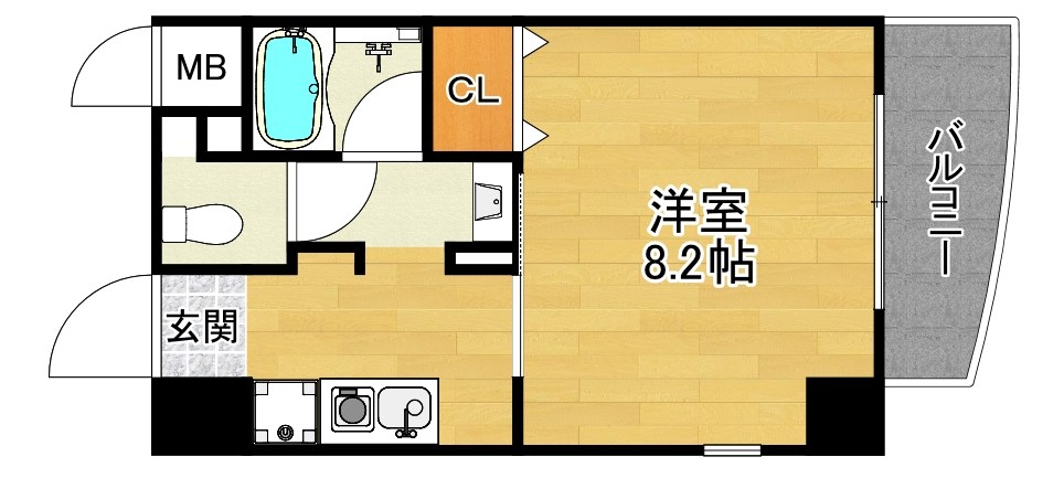 5階の間取り図
