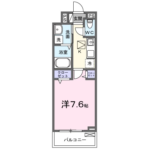 2階の間取り図