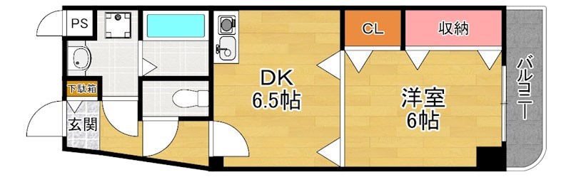 5階の間取り図