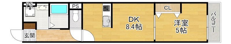 3階の間取り図