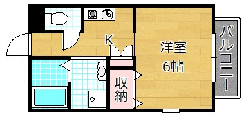 2階の間取り図