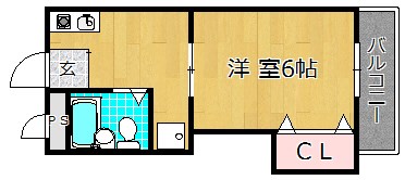 2階の間取り図