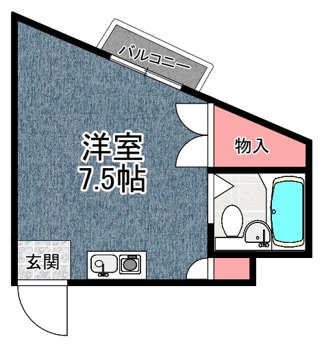 3階の間取り図