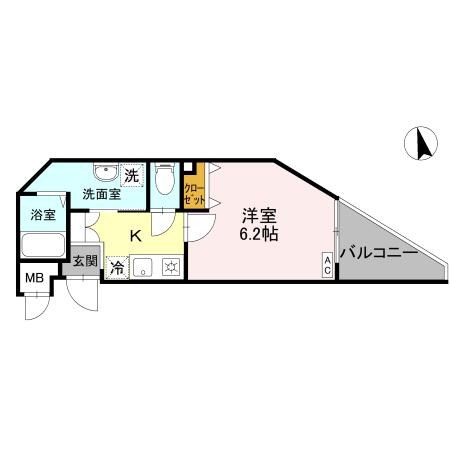 3階の間取り図