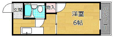 3階の間取り図
