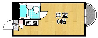 2階の間取り図