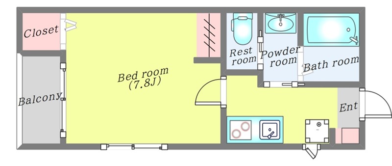 3階の間取り図