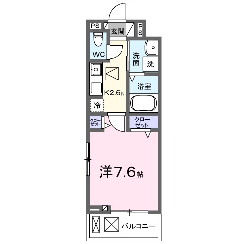 1階の間取り図